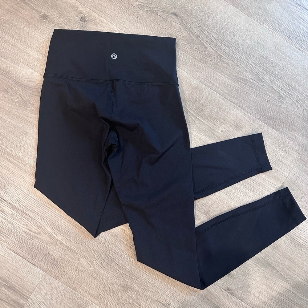 lululemon athletica women’s Midnight Black Leggings